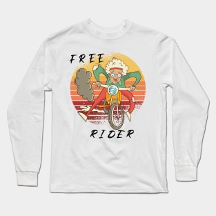 Crazy Free Rider Long Sleeve T-Shirt